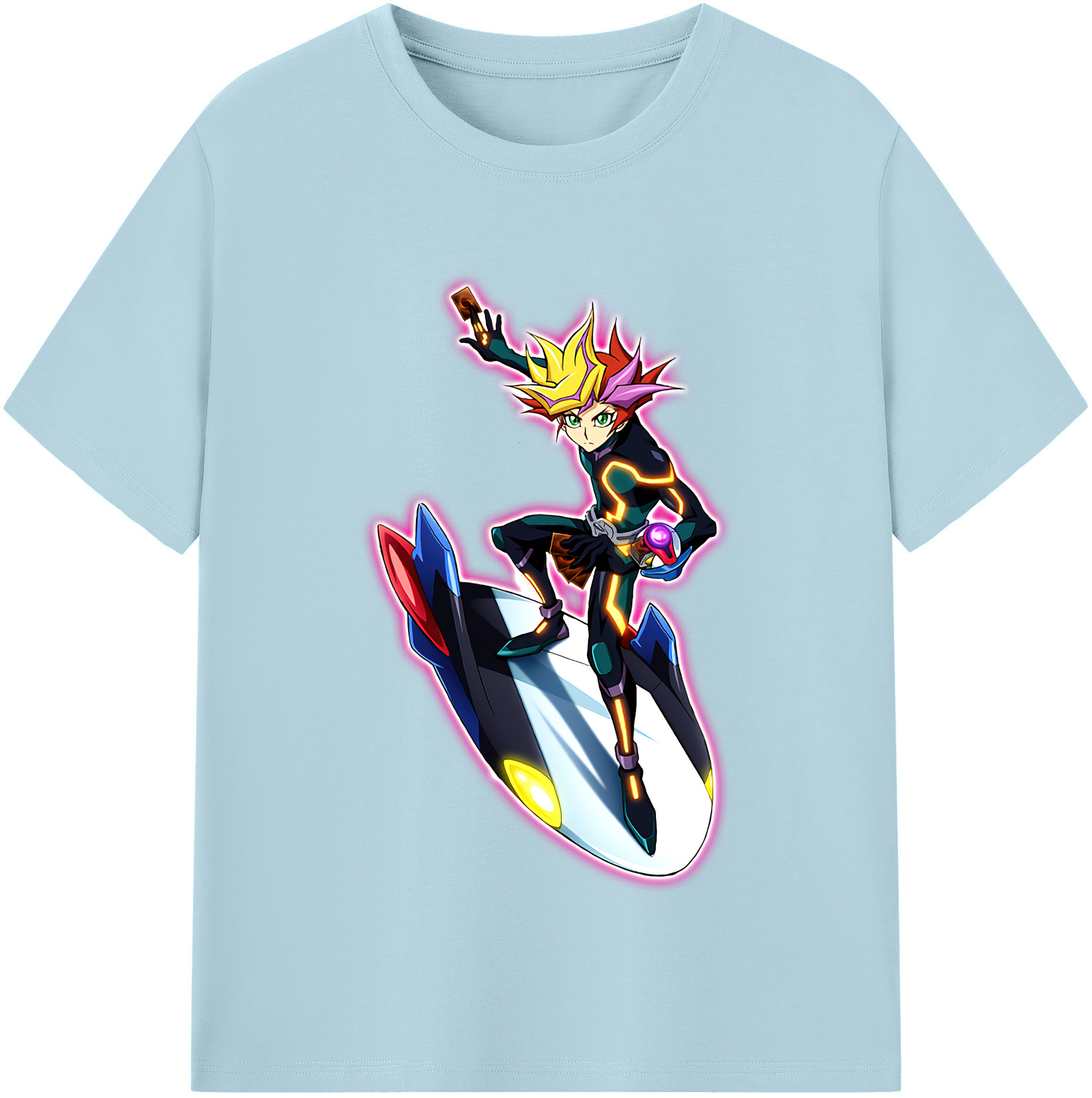 （画像用） 遊☆戯☆王 Yu-Gi-Oh! 綿100％半袖Tシャツ（フロントプリント）